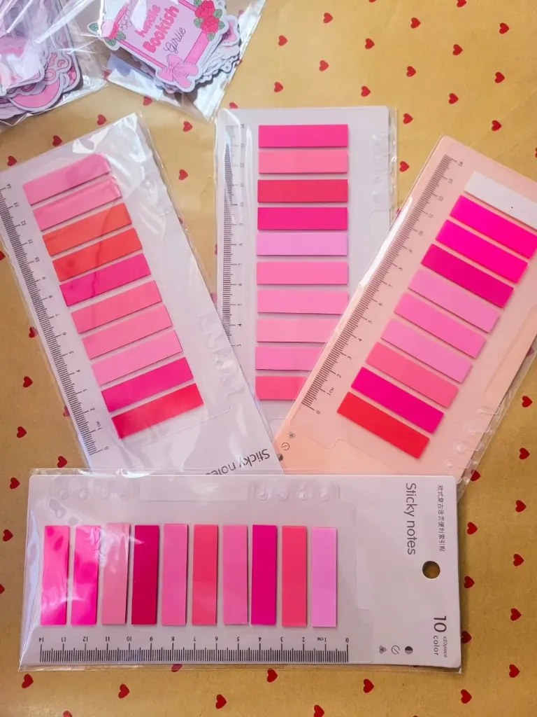 Post-its marcapáginas - Gradient Colors (Rosa)