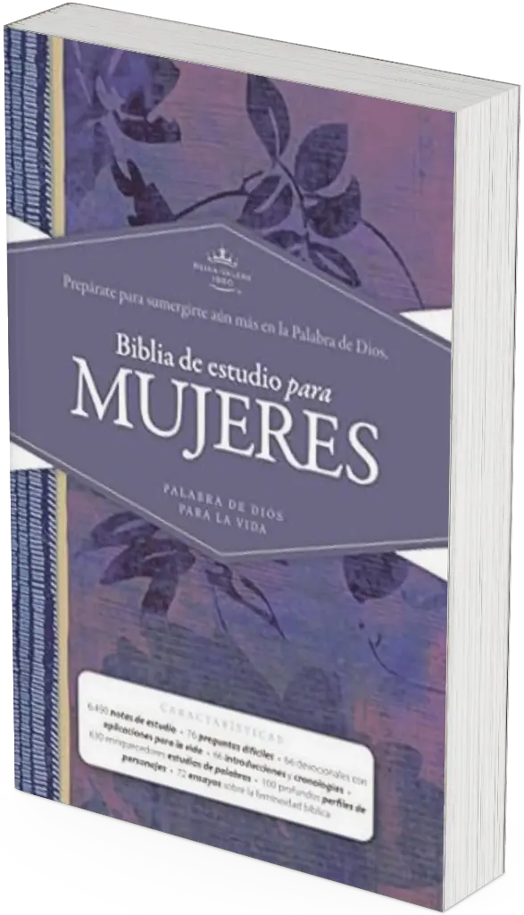 Biblia Reina Valera 1960 de estudio para mujeres