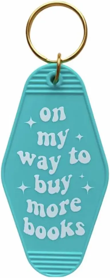 Bookish Keychain  (Llavero motel) |  
