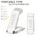 Lámpara de Lectura USB recargable, 3 niveles de brillo ajustable 