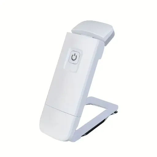Lámpara de Lectura USB recargable, 3 niveles de brillo ajustable /Blanco