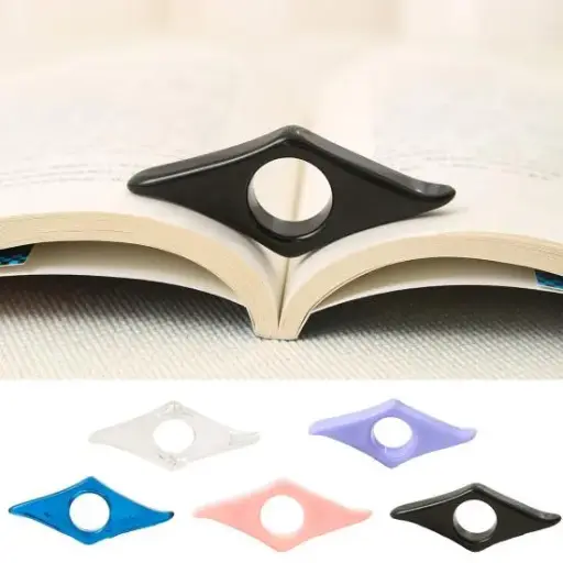 Soporte de página para el dedo pulgar  