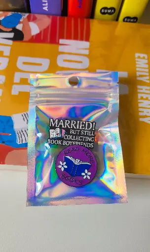 Booklover Enamel Pins (broche para amantes de los libros)
