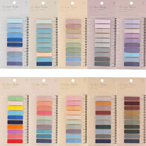 Set de 3 Post-its Colores Variados