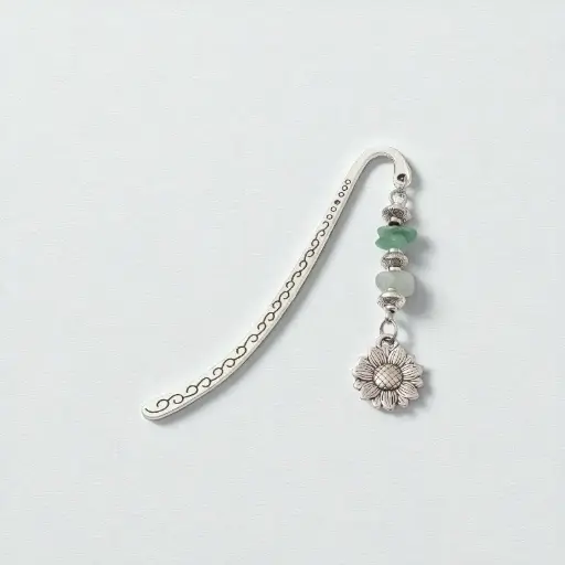 Charm Bookmarks (Separadores con dijes)