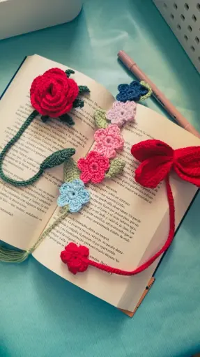 Separadores tejidos en Crochet | Entremanos_rd